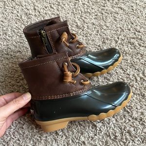 Sperry Saltwater Boot Toddler Girls